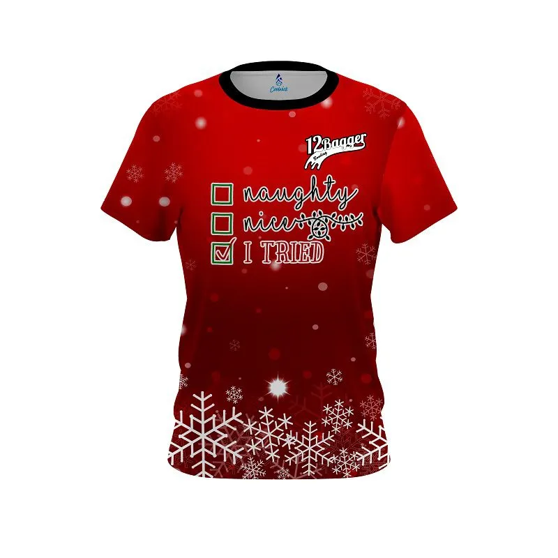 12Bagger Naughty Or Nice CoolWick Bowling Jersey