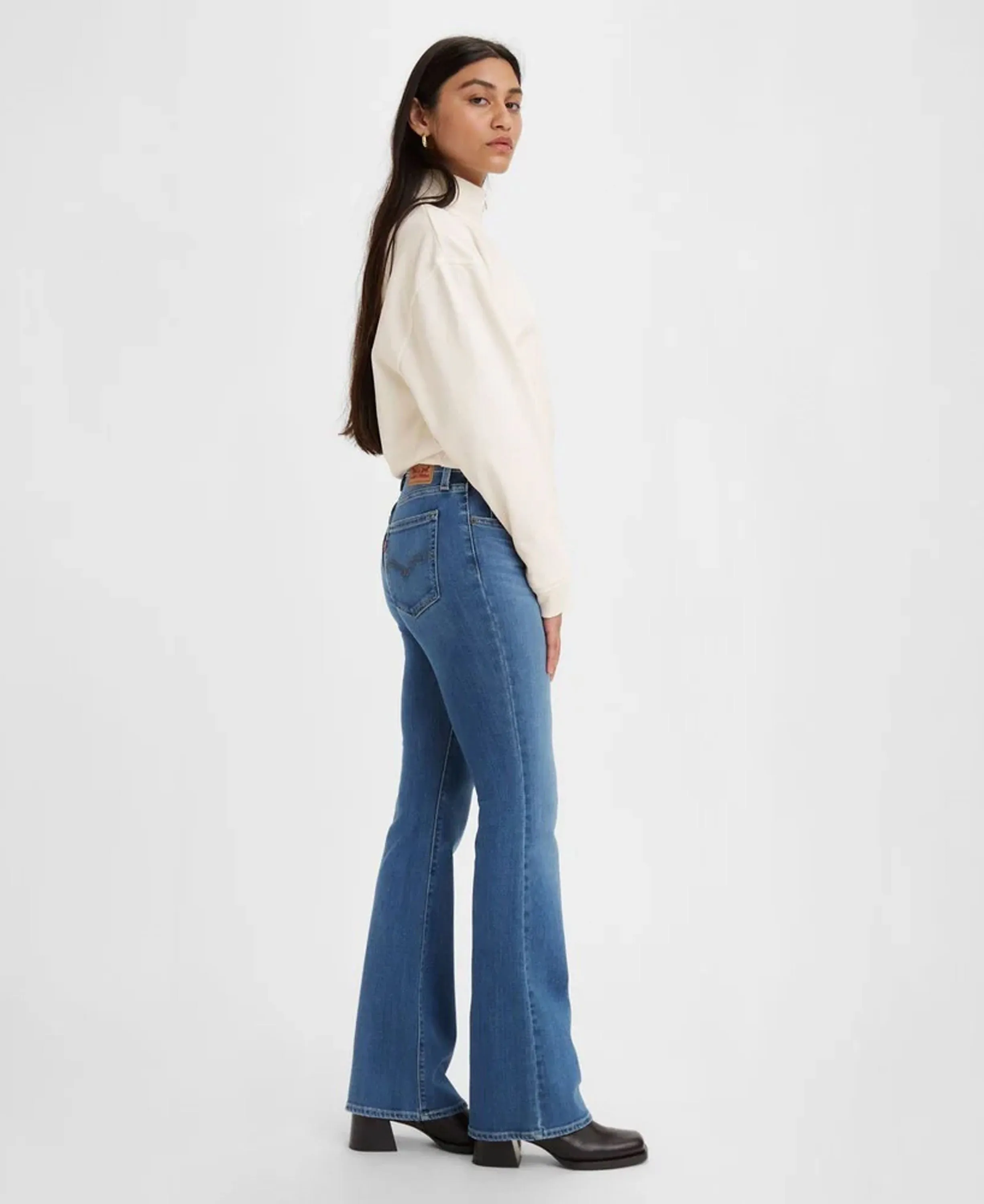 726 High Rise Flare Jeans                             Flare Up