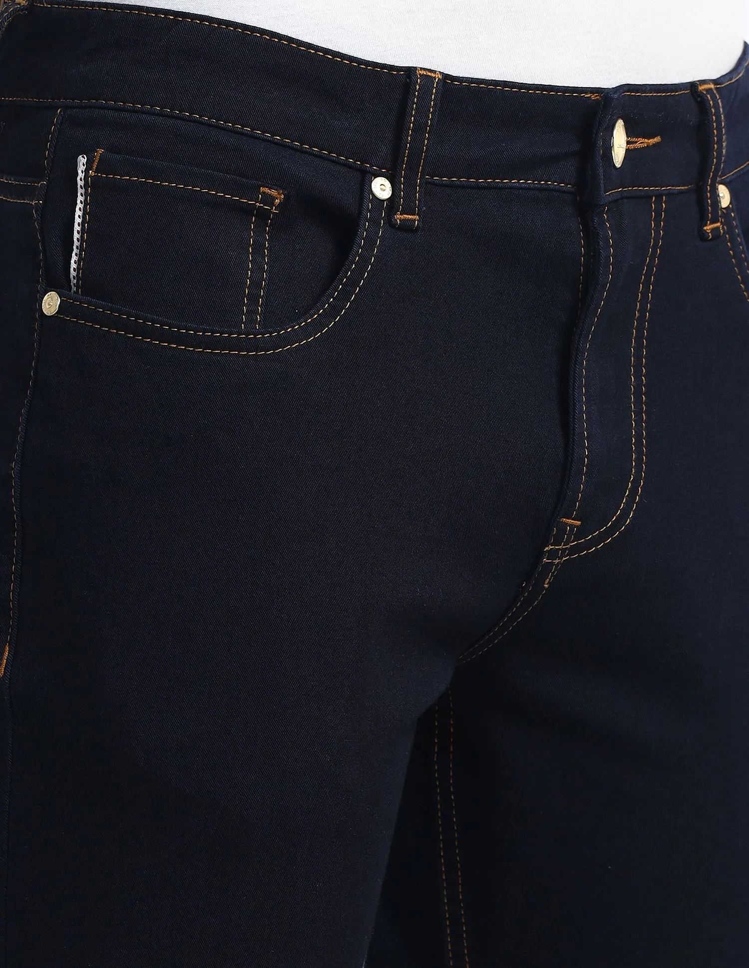 AD by Arvind Mid Rise Slim Fit Jeans
