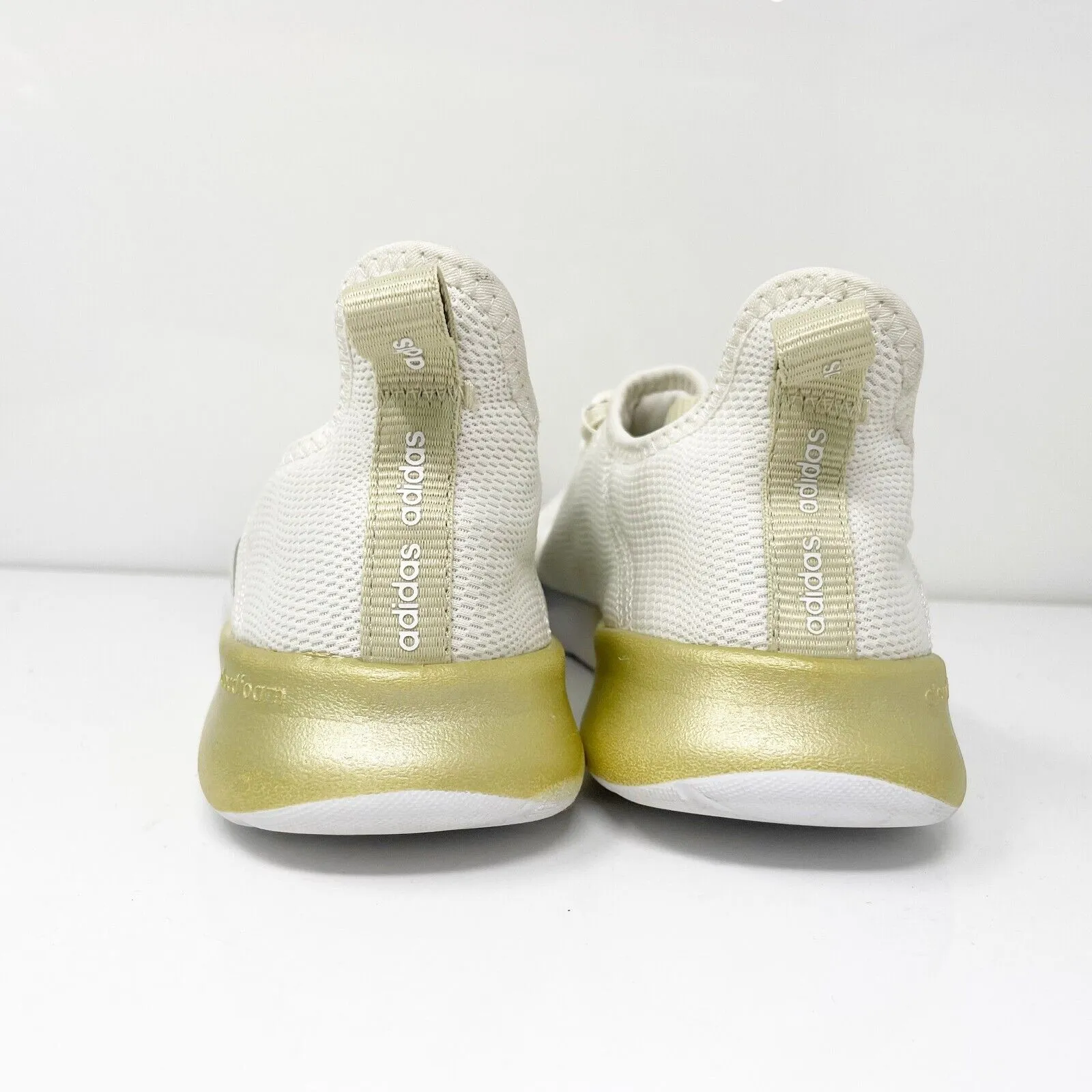 Adidas Womens Cloudfoam Pure 2.0 GX3192 White Running Shoes Sneakers Size 7.5