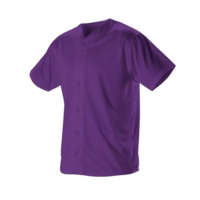 Alleson Adult Faux Mesh Baseball Jersey