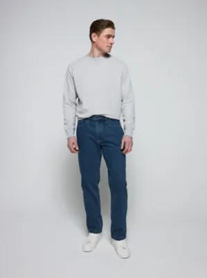 Black Straight Fit Jeans | Men | George at ASDA