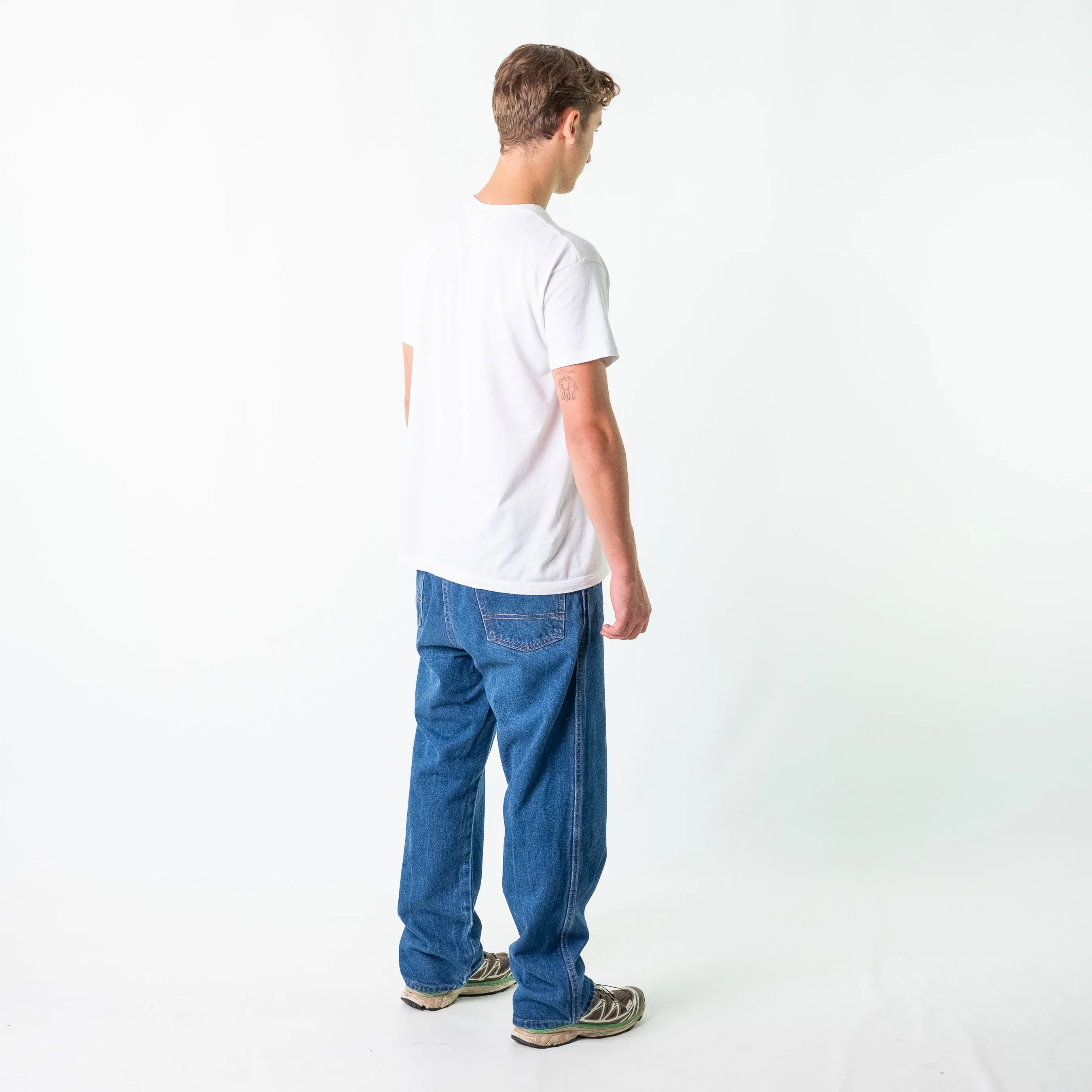 Blue 90s Dickies Denim Jeans Baggy Pants (36x30)
