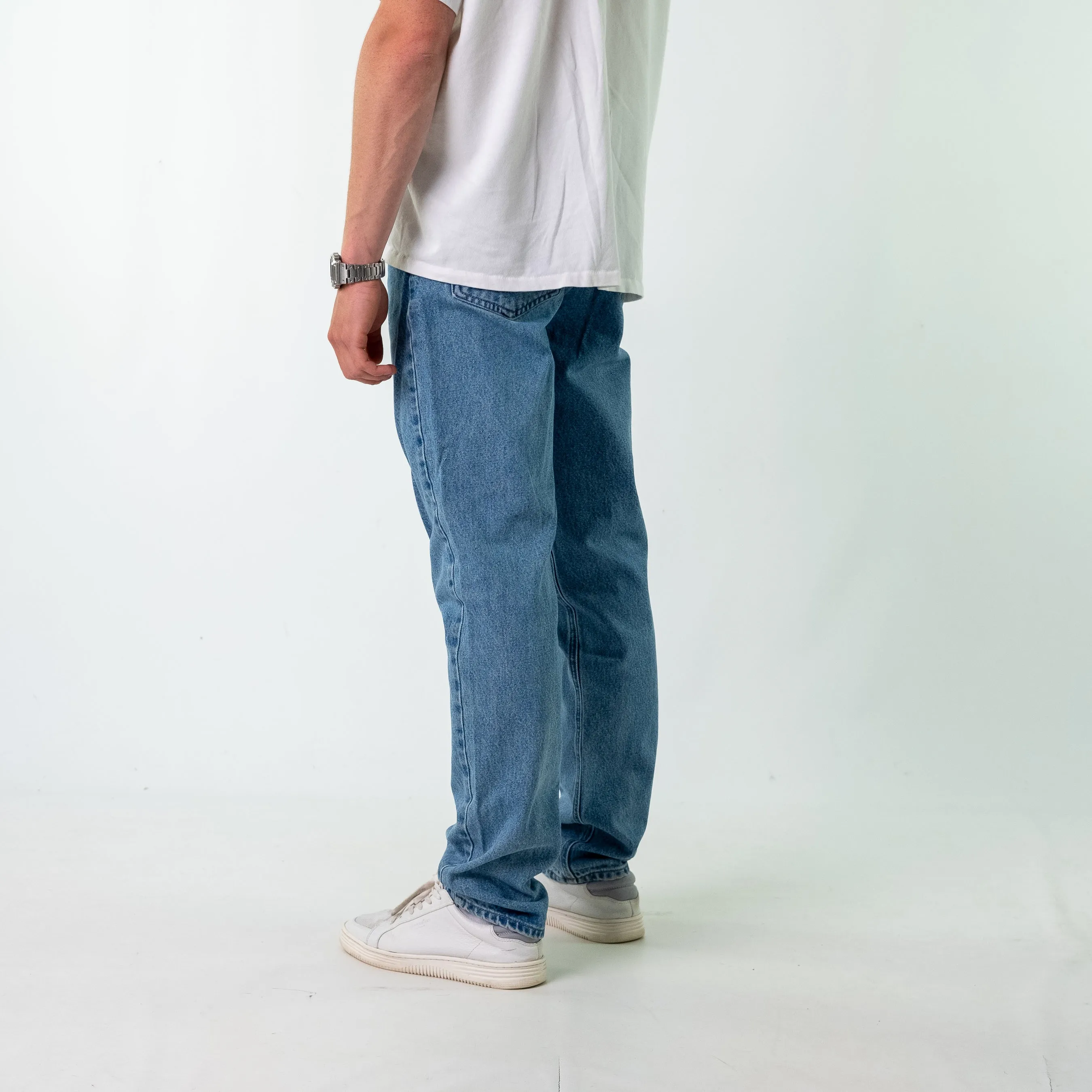 Blue y2ks Carhartt Denim Jeans Baggy Pants (32x34)