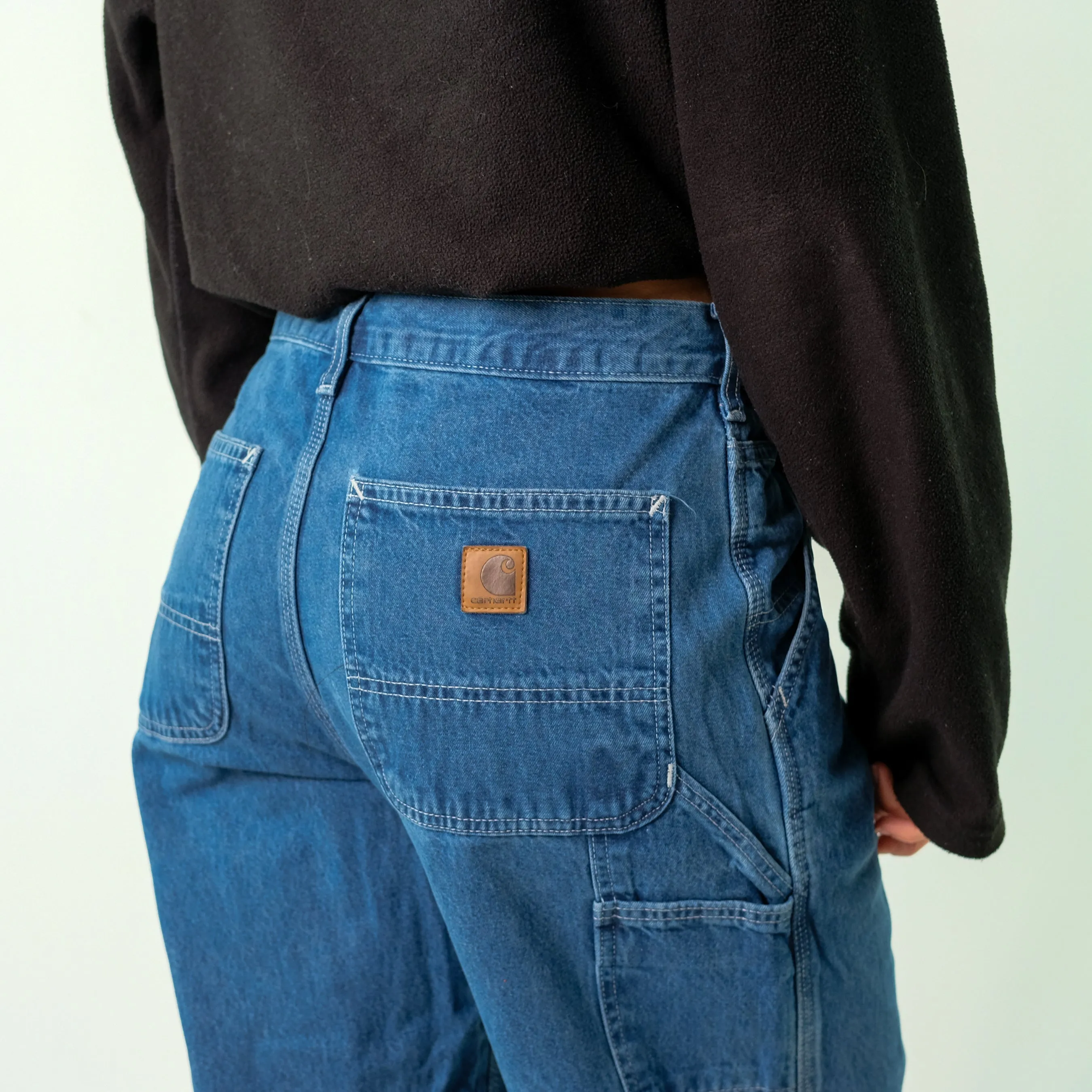 Blue y2ks Carhartt Denim Jeans Pants (31x32)