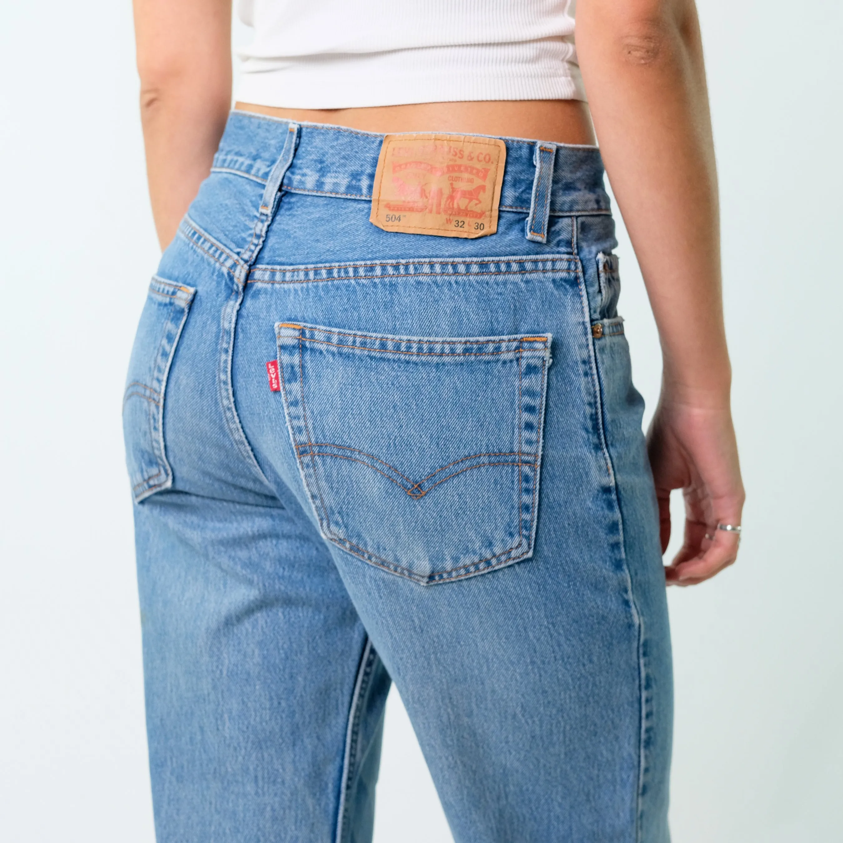 Blue y2ks Levi's Denim Jeans Baggy Pants (32x30)
