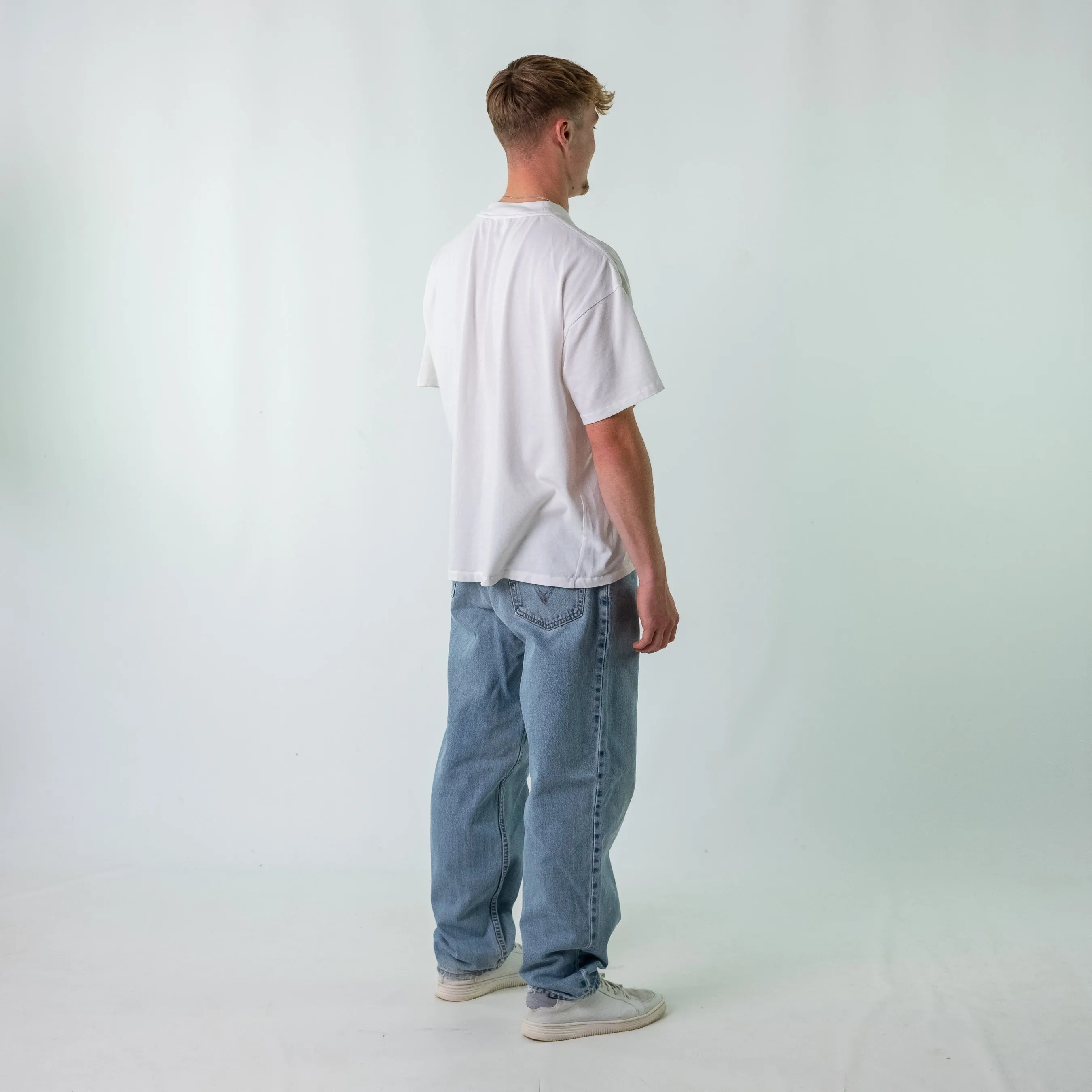 Blue y2ks Levi's Denim Jeans Baggy Pants (34x32)