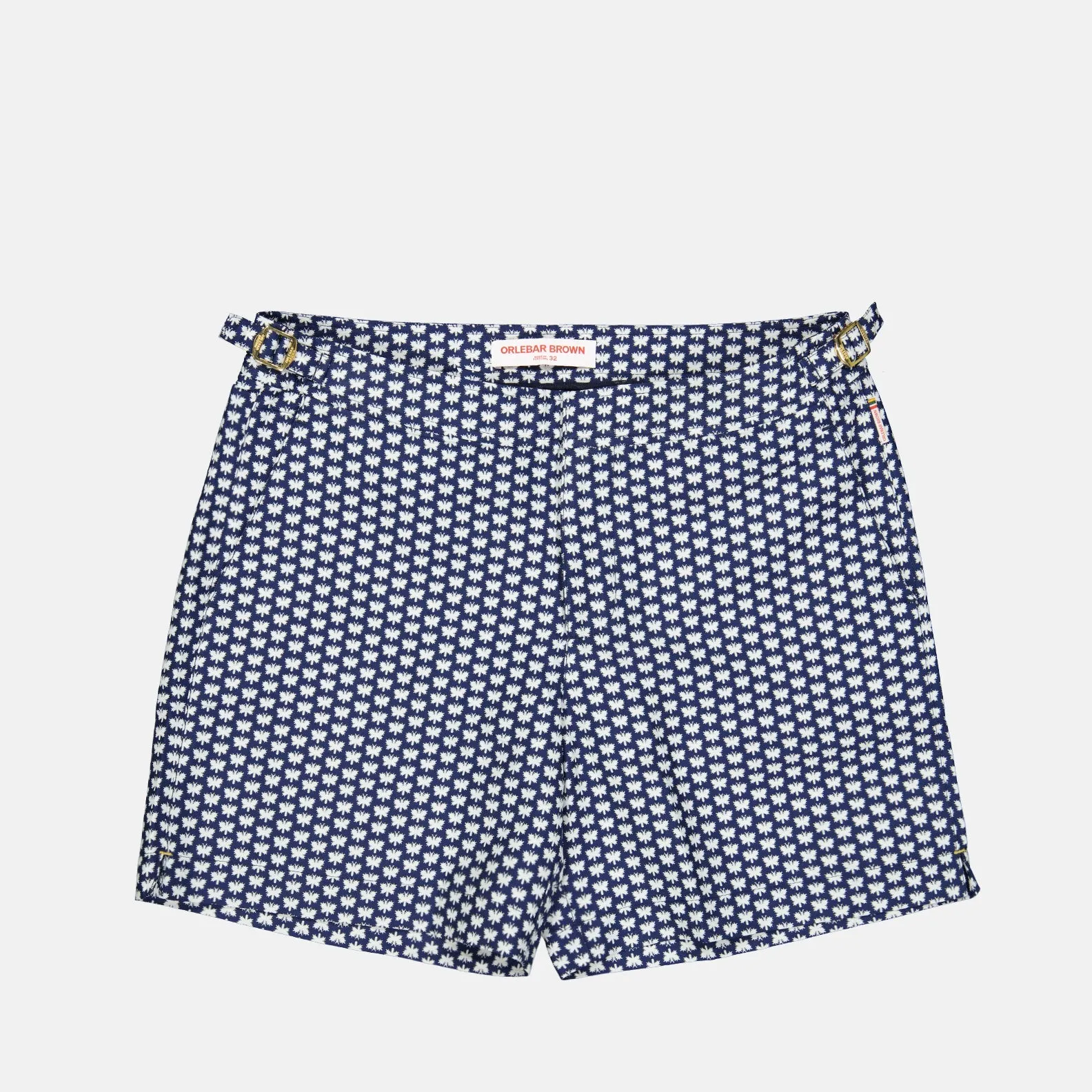 Bulldog Flutter Print Swim Shorts