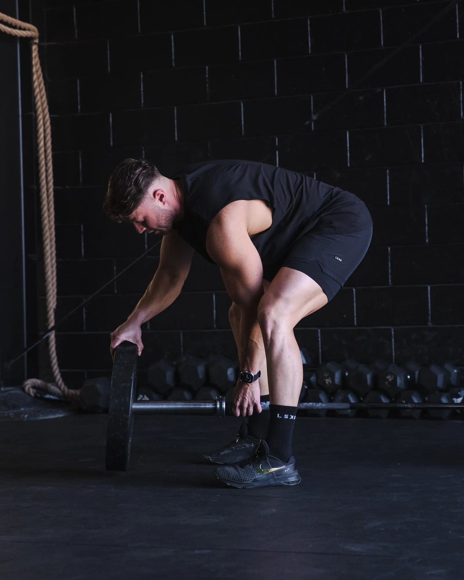 Challenger 6 Lined Performance Shorts - Black