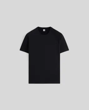 cotton jersey t-shirt - black