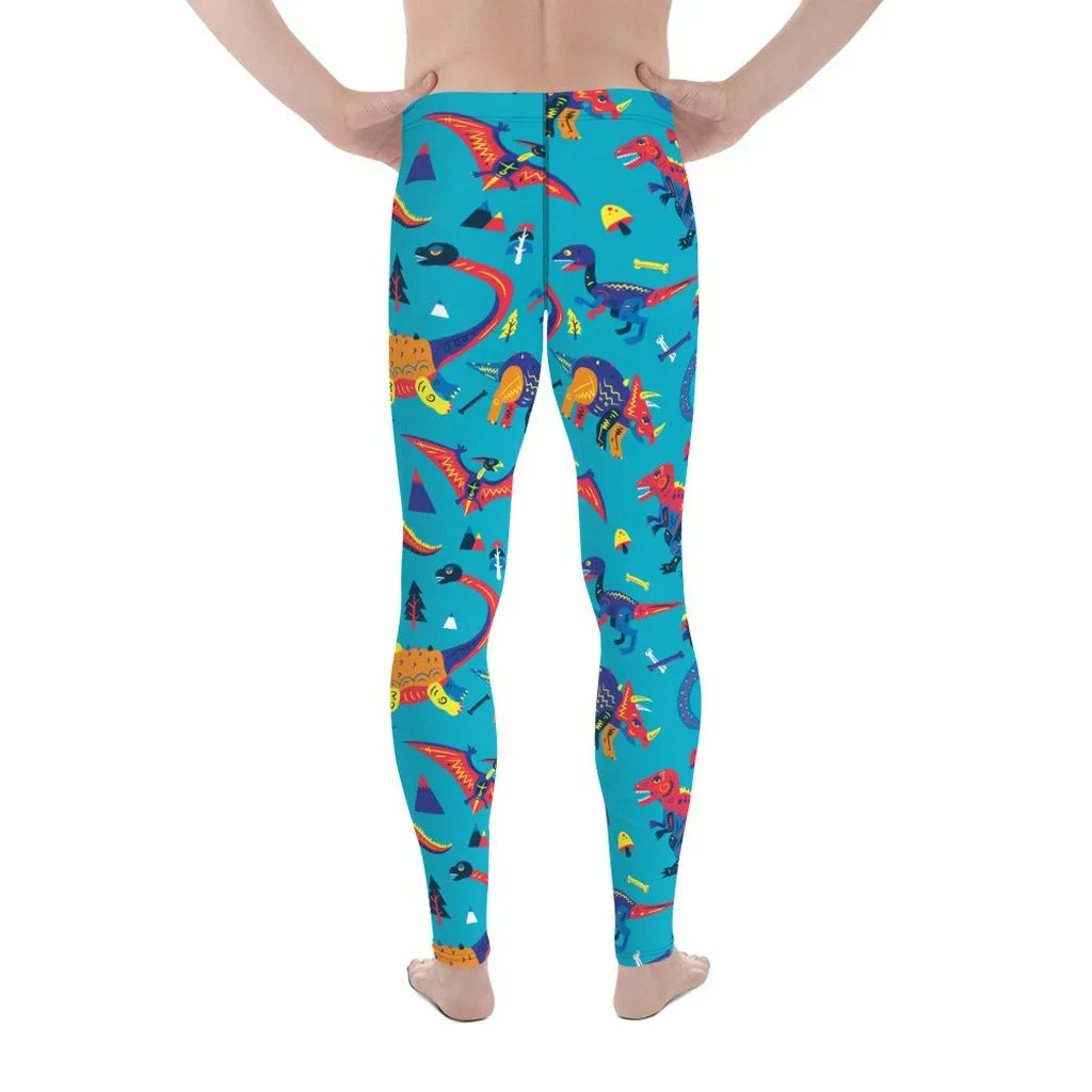 Cute Dinosaur Men's Leggings