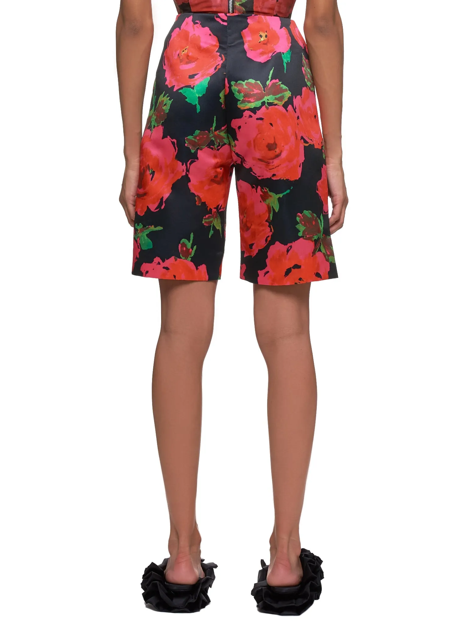 Duchess Satin Shorts (91-FUCHSIA)