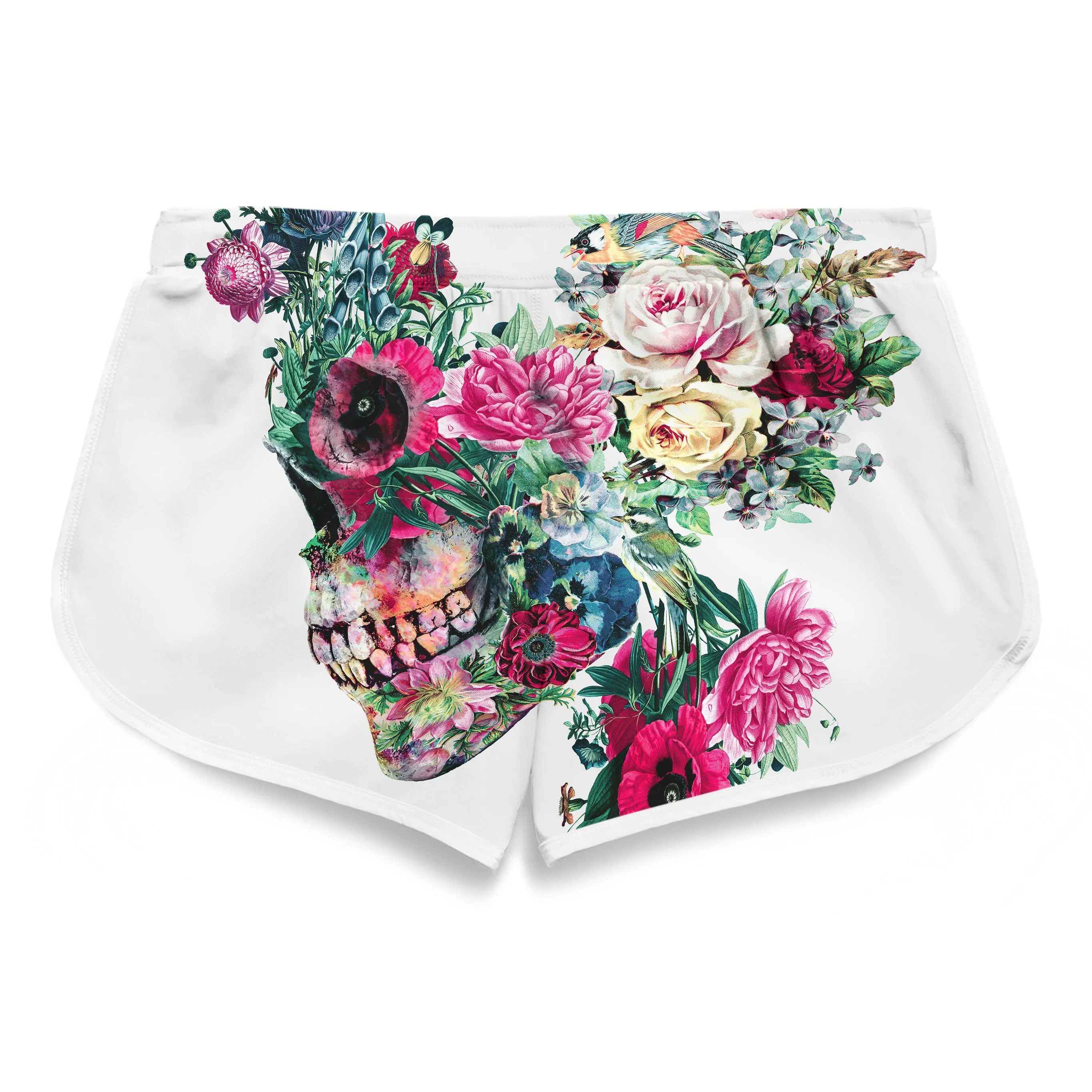 Floral Dorian Women's Retro Shorts