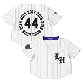 Hamilton - White WDC Banner Crop Top Jersey