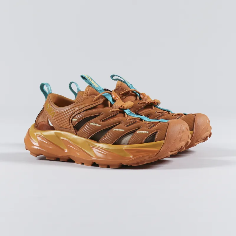 HOKA Hopara Sandals Desert Sun Golden Yellow