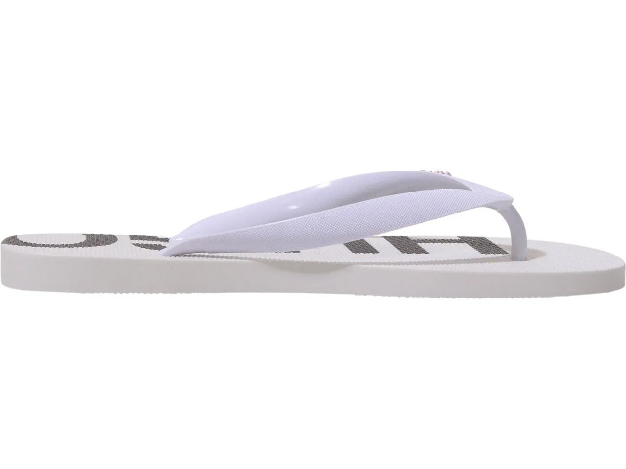 Hugo Boss Men's Onfire Flip Flops Sandals White Sz: 8-9 50451987