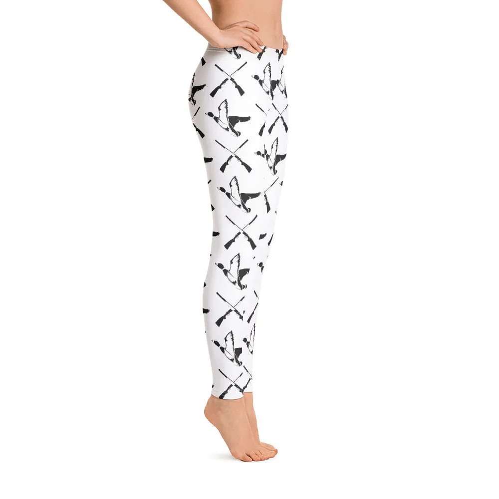Hunting Leggings Ducks and Guns