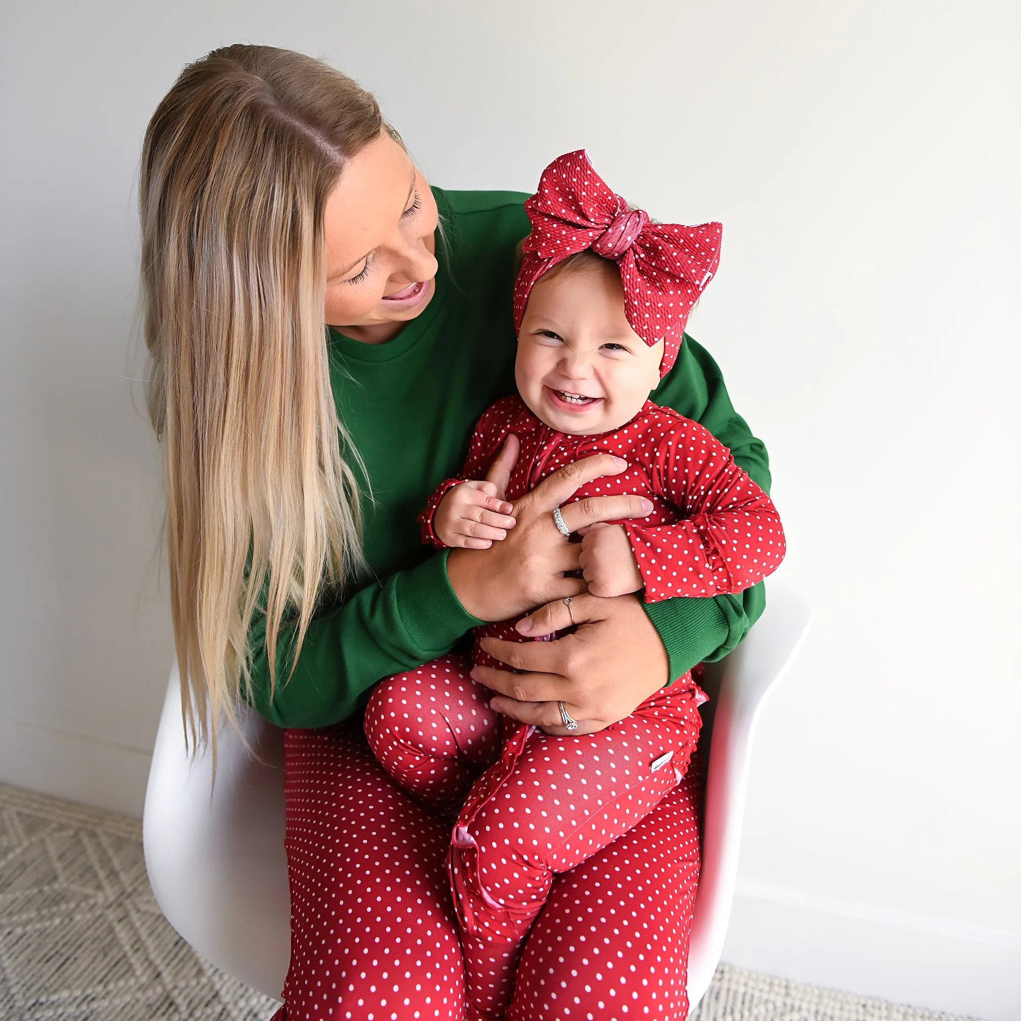Ivy Red Dot MOMMY LEGGINGS