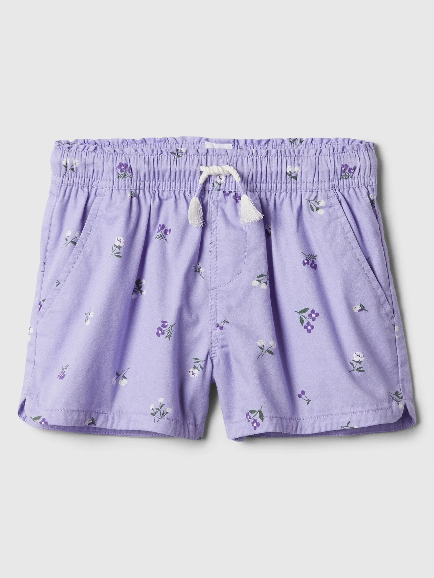 Kids Twill Pull-On Shorts