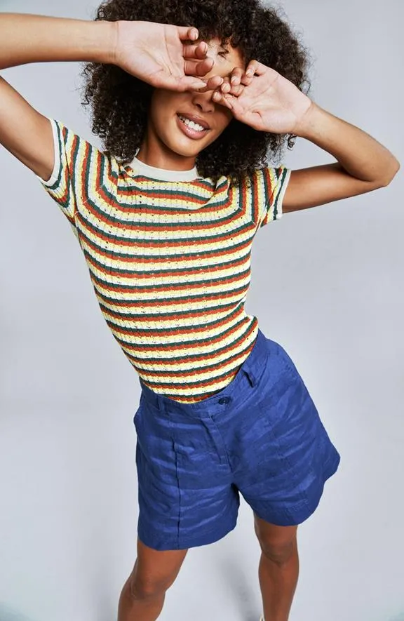 KOMODO Shorts Emmie Navy Blue
