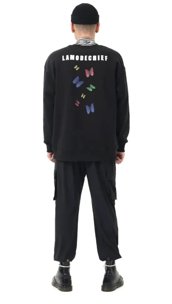 LAMODECHIEF  |Unisex Street Style Long Sleeves Hoodies & Sweatshirts