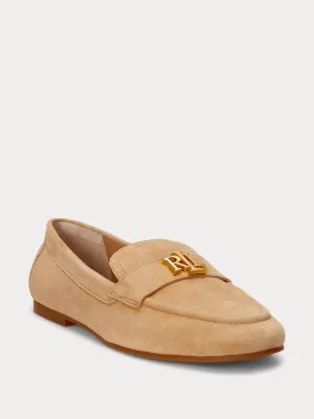 Lauren Ralph Lauren Averi Suede Leather Loafers