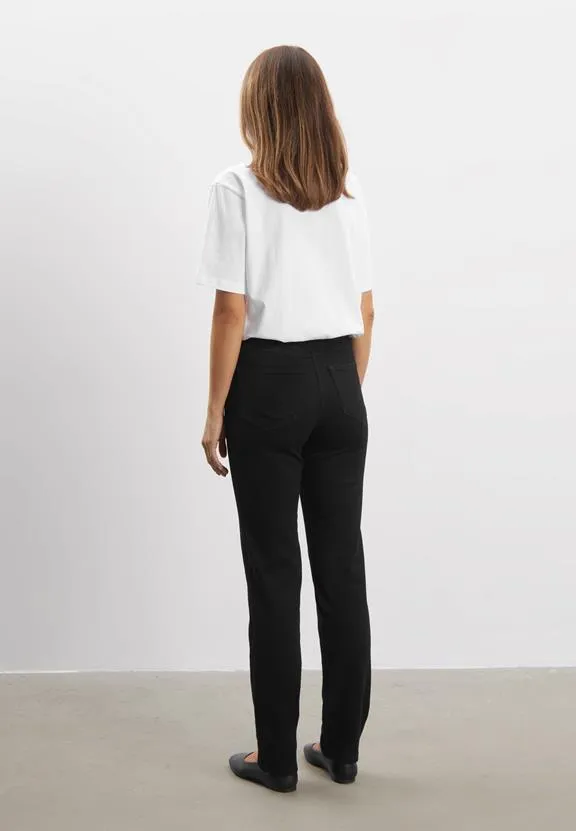 LAURIE Jeans Hannah Regular Medium Length Black