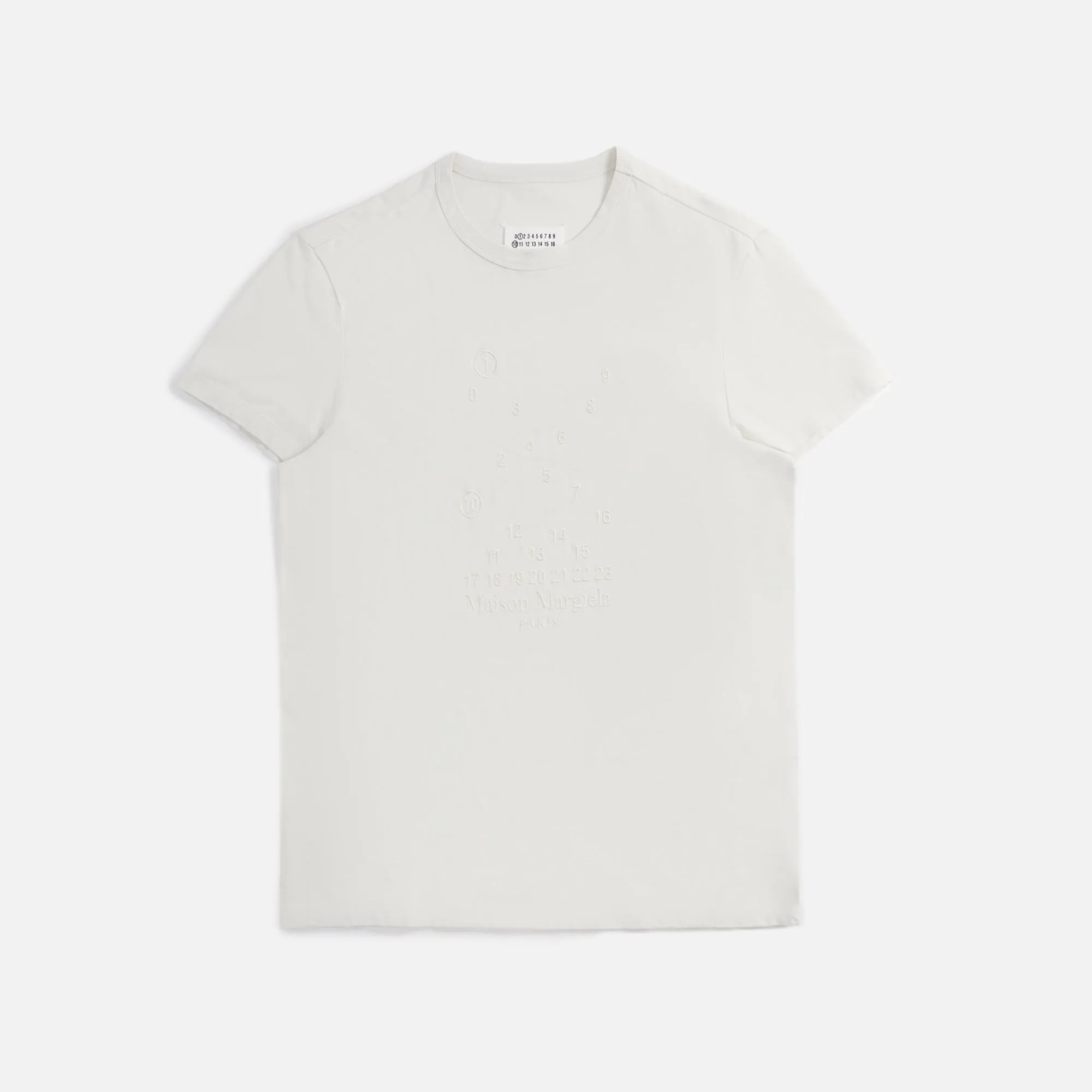 Margiela Mako Cotton Jersey Tee - Chalk