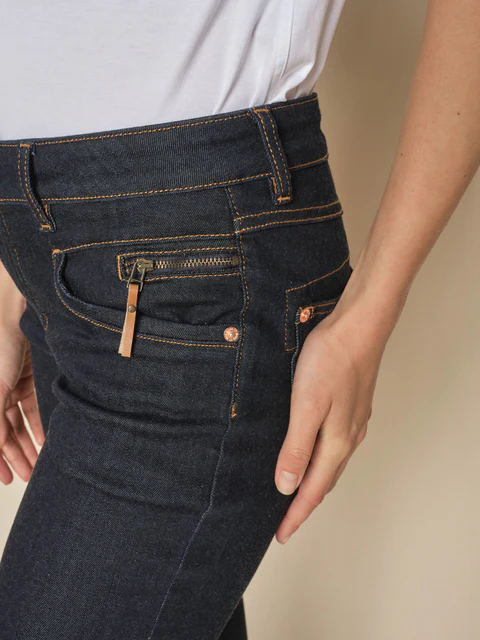 Mos Mosh Carla Naomi Deluxe Jeans Dark Blue