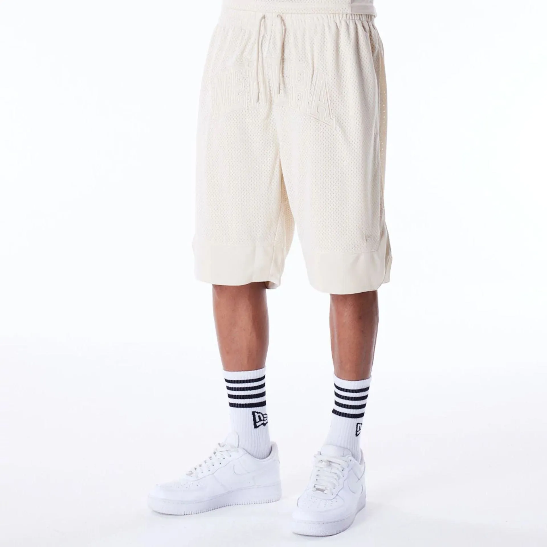 New Era Mesh Stone Oversized Shorts