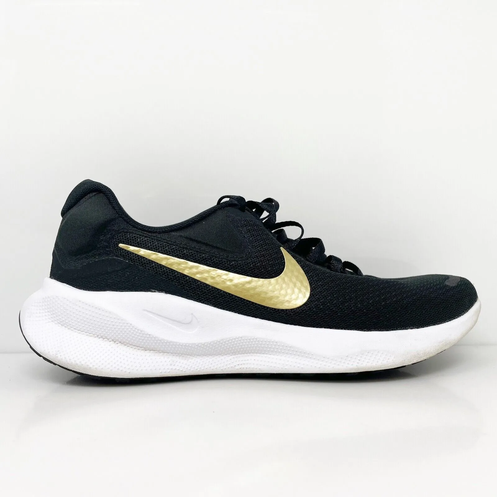 Nike Womens Revolution 7 FB2208-006 Black Running Shoes Sneakers Size 7