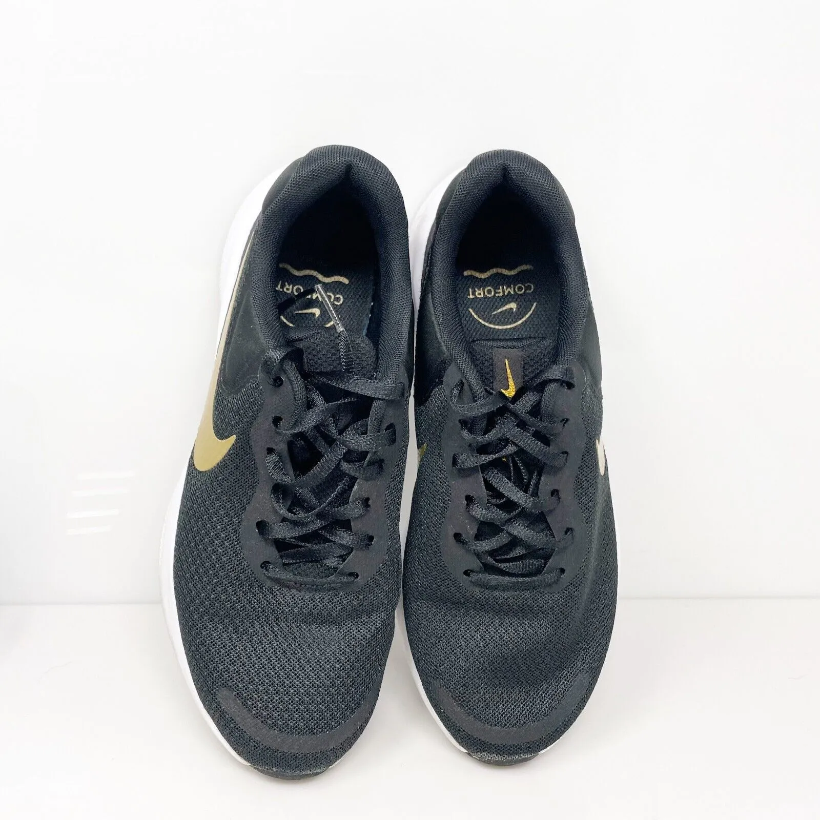 Nike Womens Revolution 7 FB2208-006 Black Running Shoes Sneakers Size 7