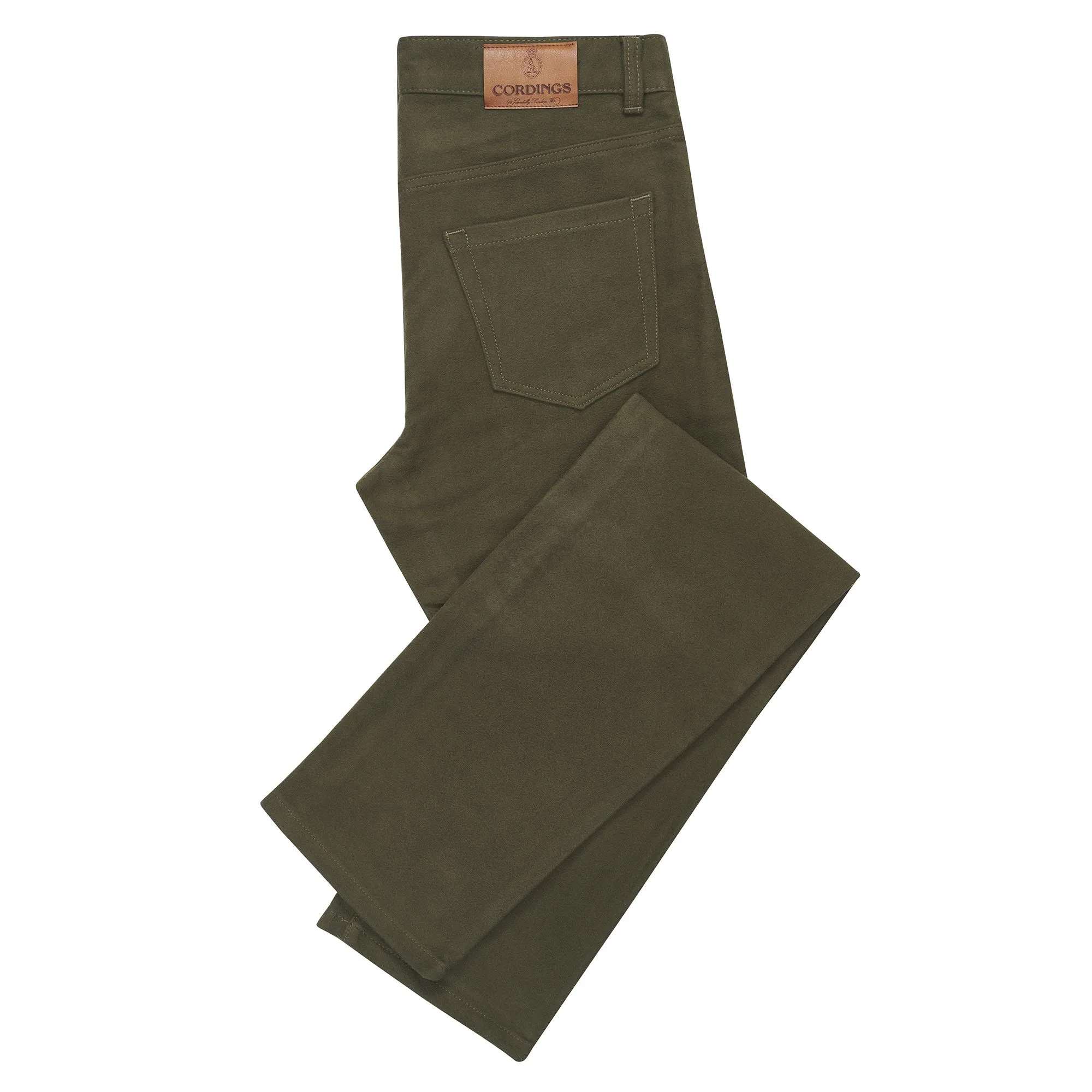 Olive Classic Moleskin Jeans