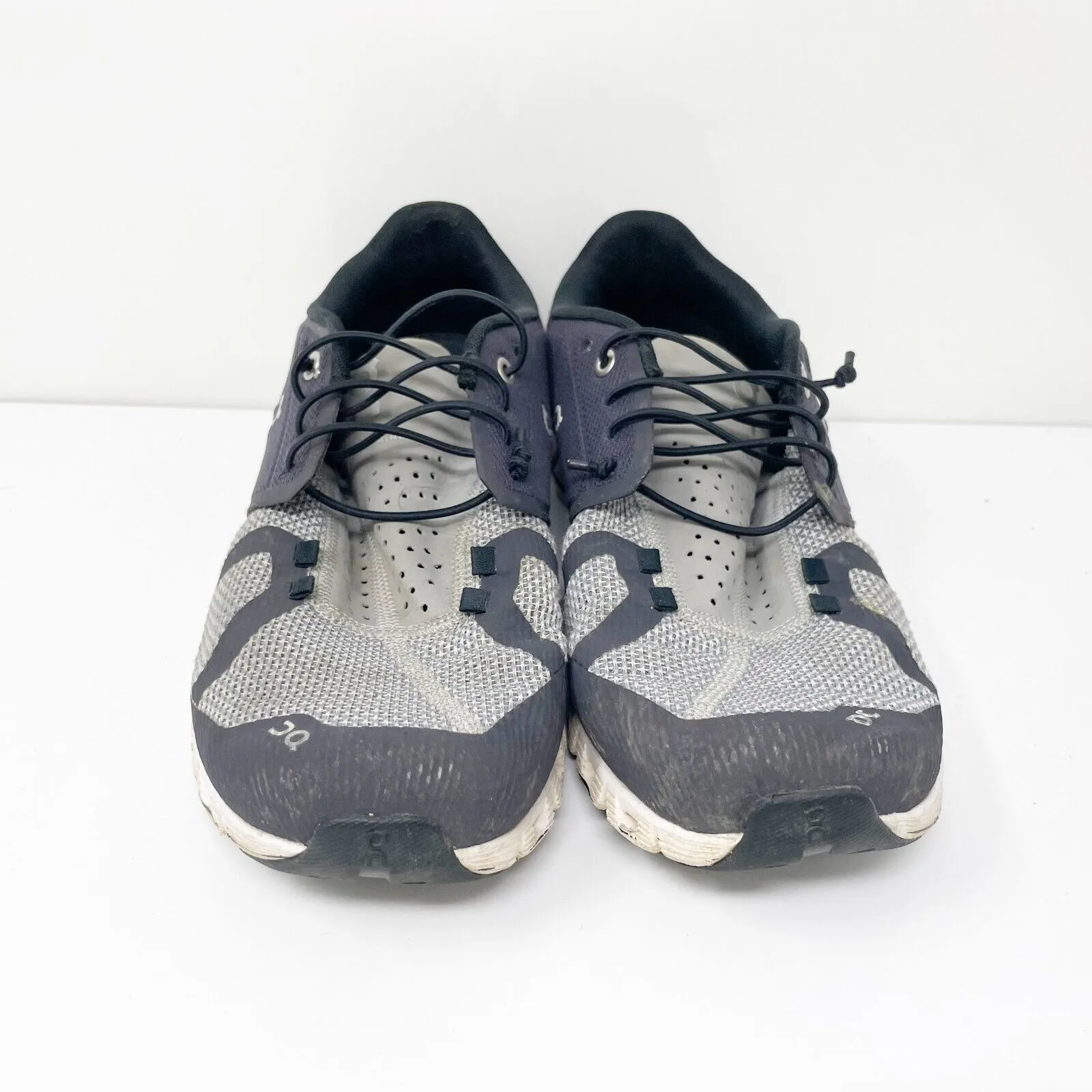 On Mens Cloud 5 Gray Running Shoes Sneakers Size 9