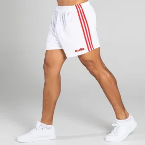 O'Neills Mourne Shorts White / Red