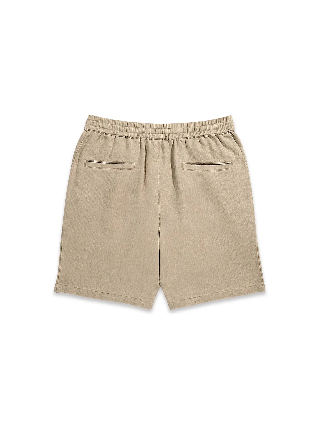O.N.S   Ward Linen Shorts Khaki