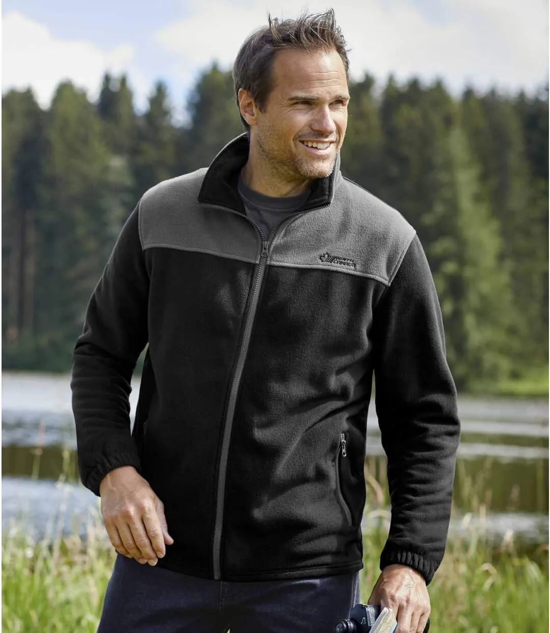 Pack of 2 Men's Flexi Fleece Jackets 