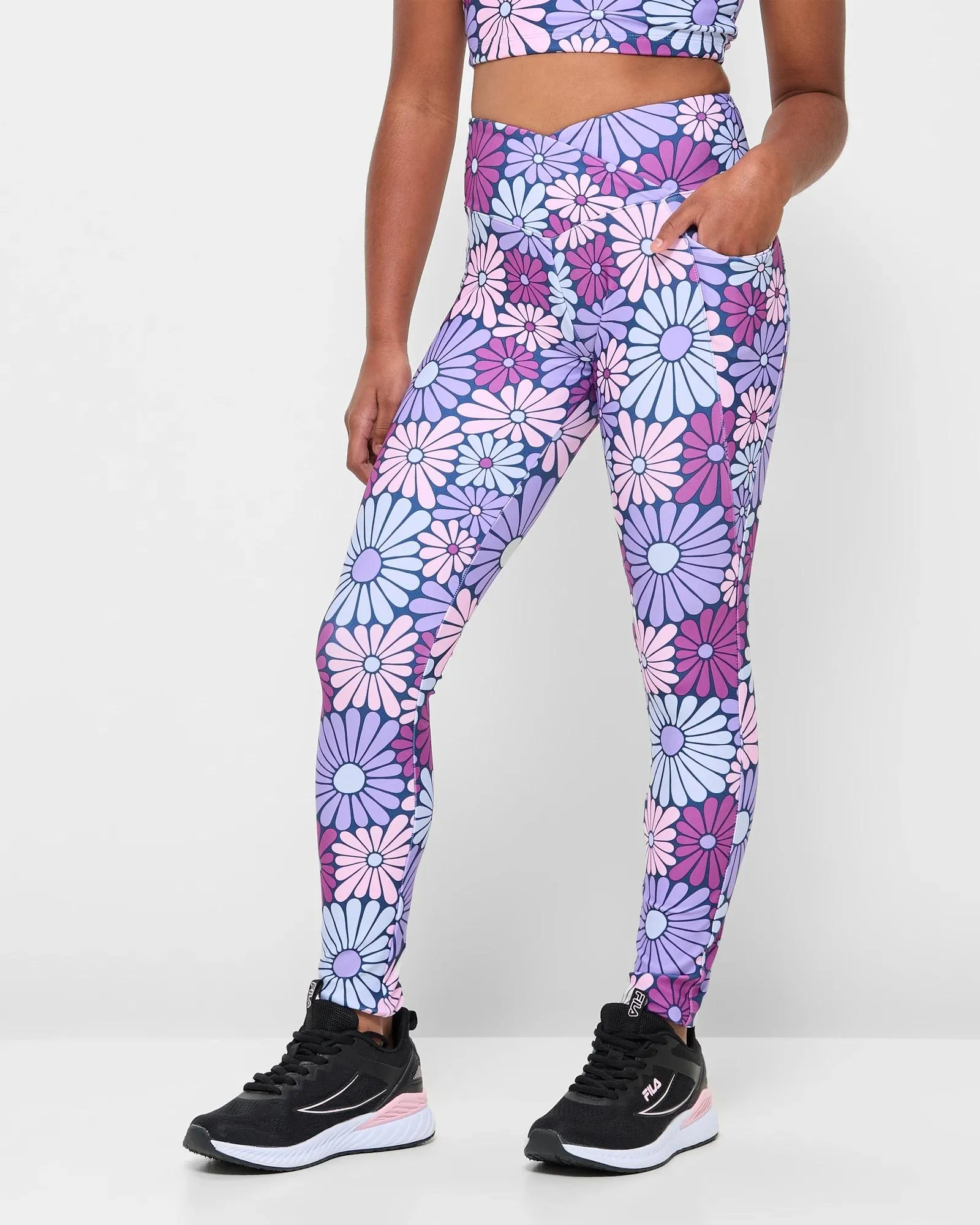 popular  Active Recycled Floral Leggings