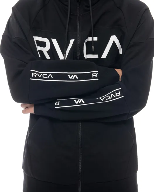 RVCA  |Unisex Long Sleeves Plain Logo Hoodies