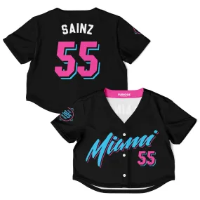 Sainz - Vice City Crop Top Jersey
