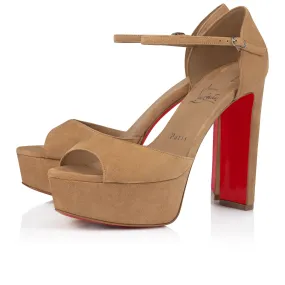 Sandaloo 130 mm Sandals - Veau velours - Lionne - Women