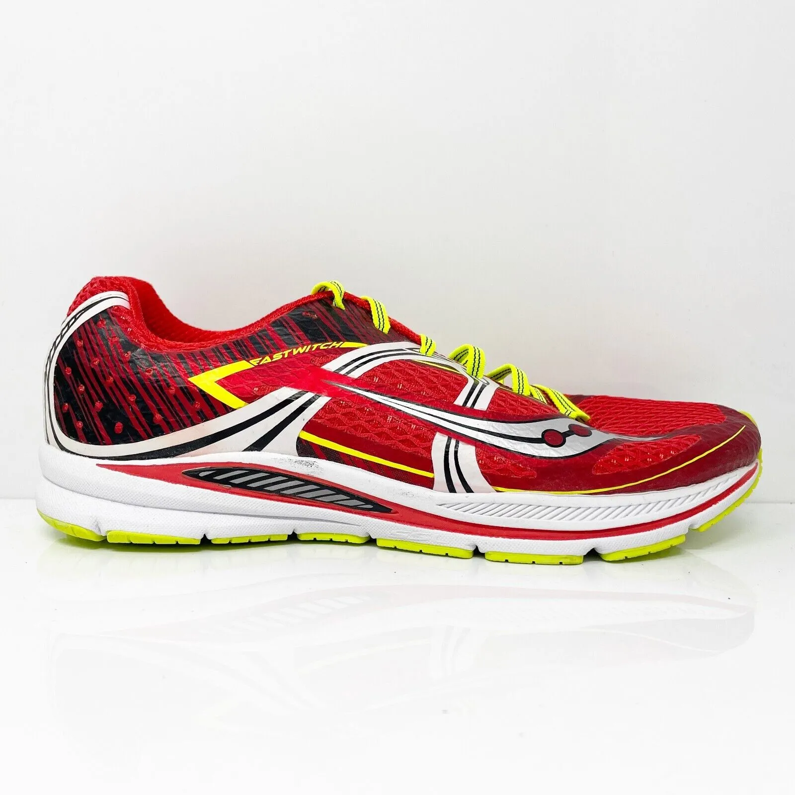 Saucony Mens Fastwitch S29016-2 Red Running Shoes Sneakers Size 9.5