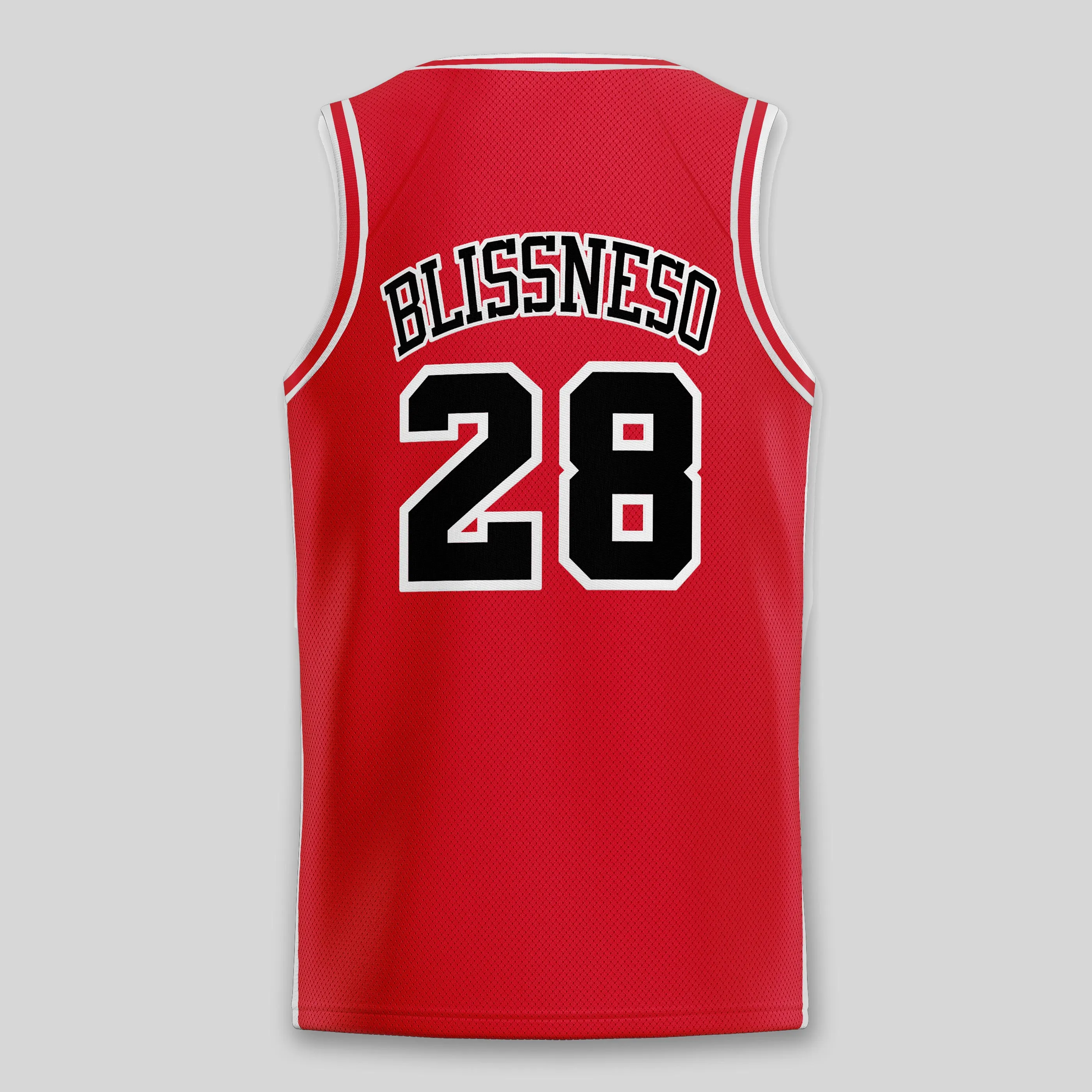 SEND IT RED BASKETBALL JERSEY
