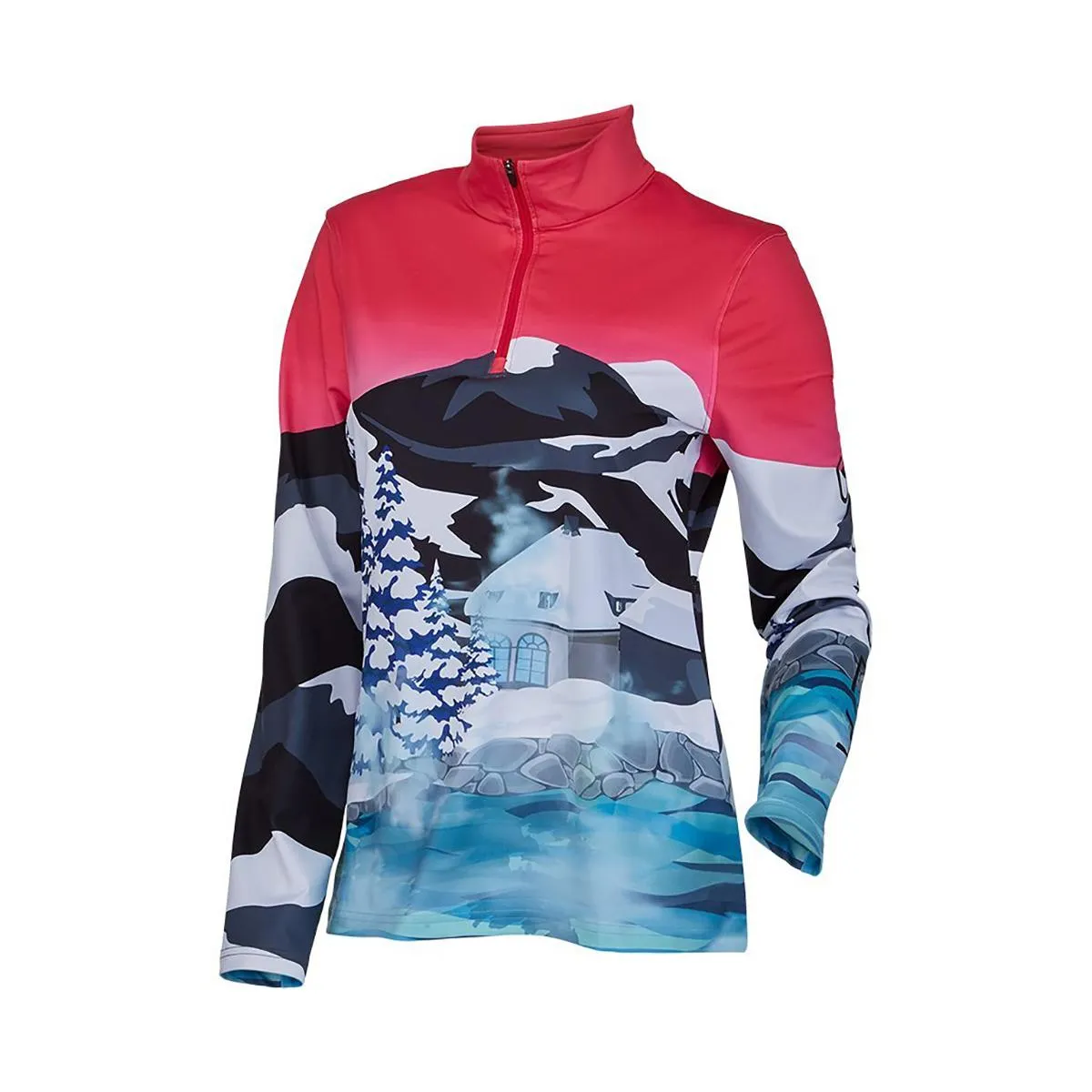 spyder apres t-neck - women's