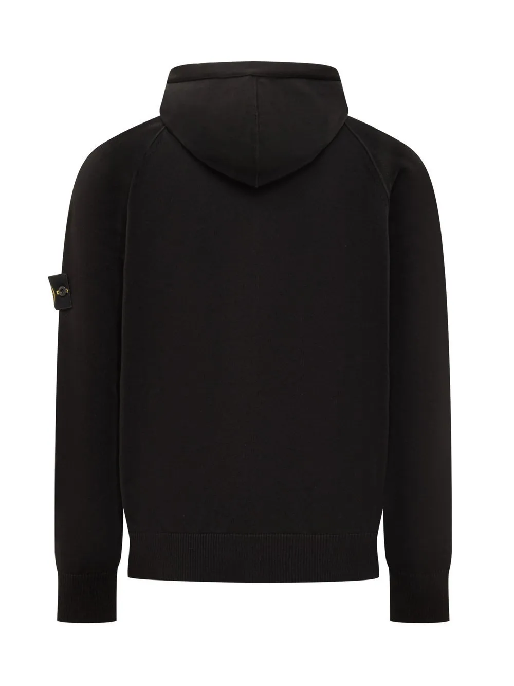 STONE ISLAND  |Long Sleeves Plain Cotton Logo Hoodies