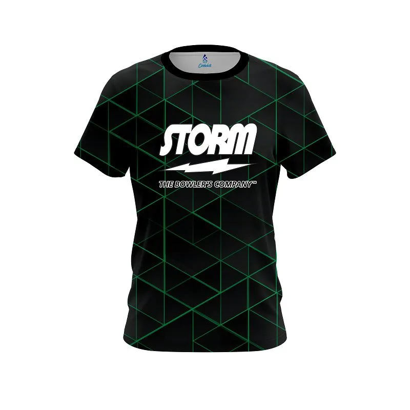 Storm Geo Green CoolWick Bowling Jersey
