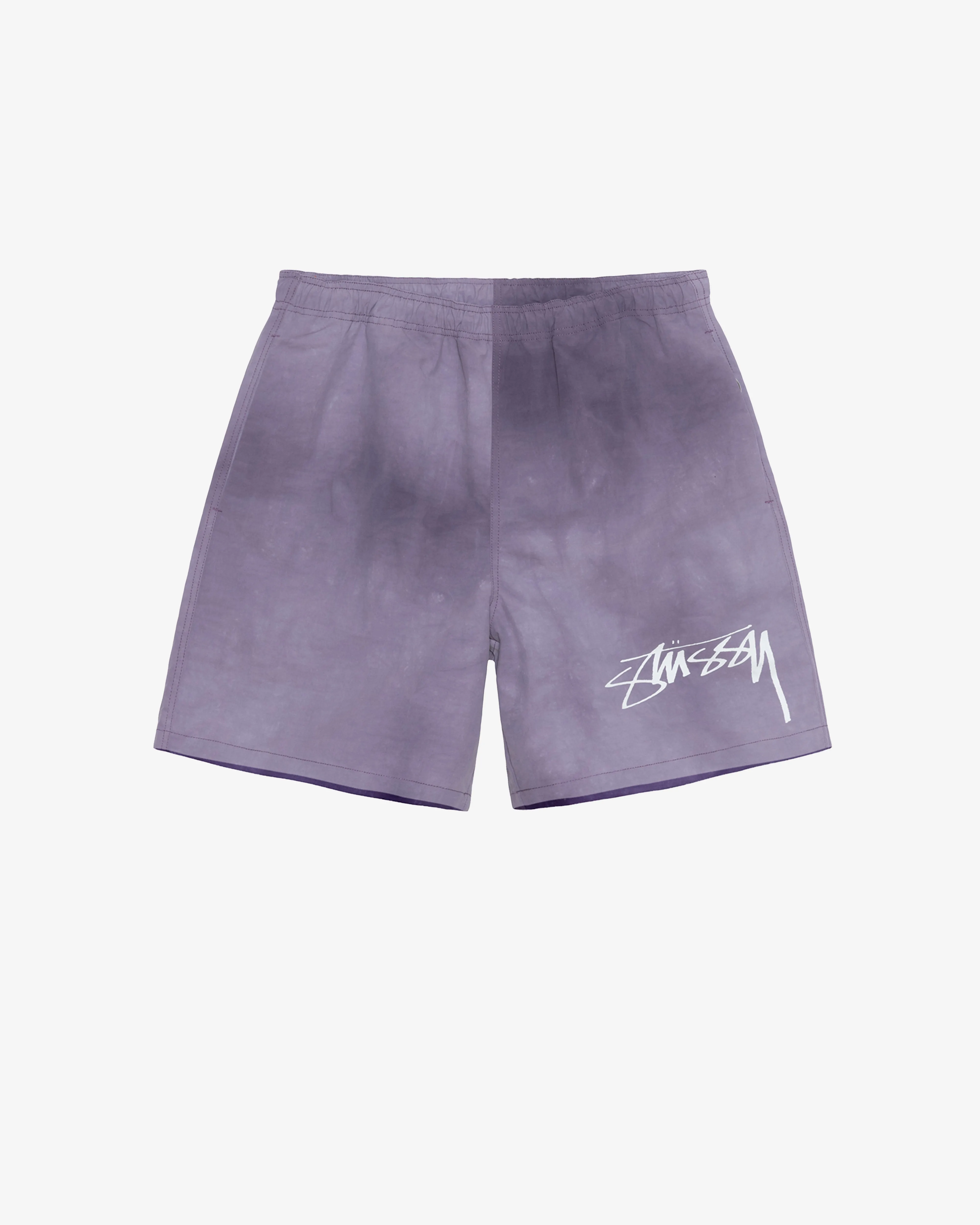 Stüssy Men's Wave Dye Shorts  Grape