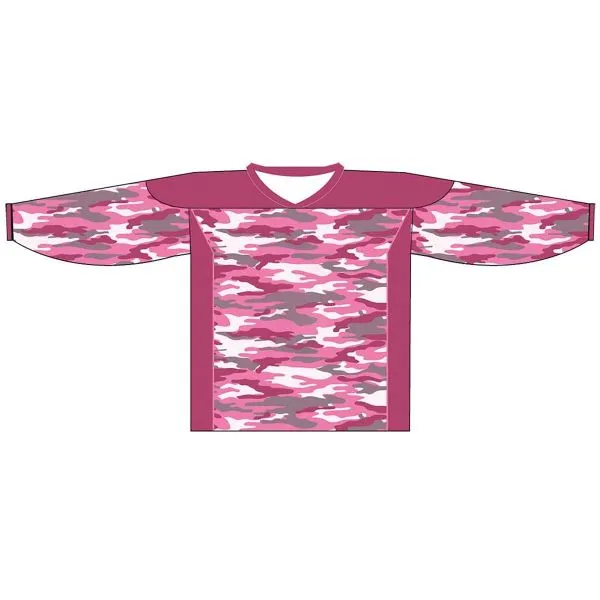 Sublimated Camo Field Hockey Goalie Jersey