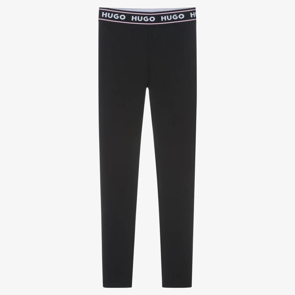 Teen Girls Black Leggings