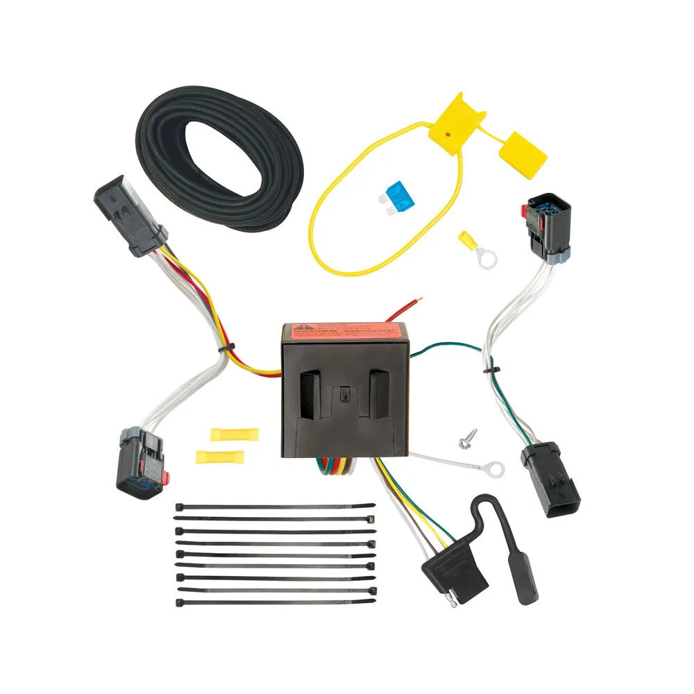 Tekonsha T-One T-Connector Custom Wiring Harness: Jeep Compass